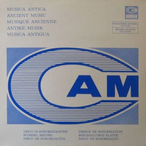 Piero PICCIONI Armando TROVAJOLI MUSICA ANTICA