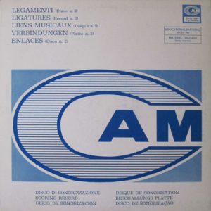 Carlo RUSTICHELLI Carlo SAVINA LEGAMENTI disco 2