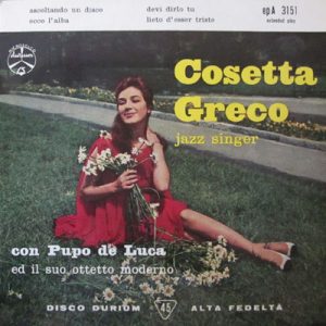 COSETTA GRECO ASCOLTANDO UN DISCO