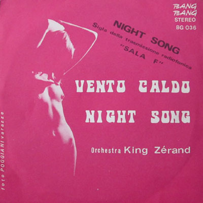 KING ZERAND Orchestra NIGHT SONG red