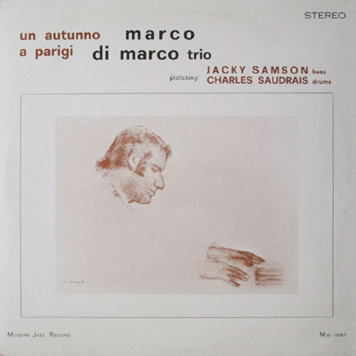 MARCO DI MARCO Trio UN AUTUNNO A PARIGI