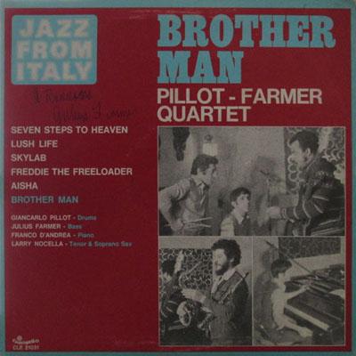 PILLOT FARMER Quartet BROTHER MAN