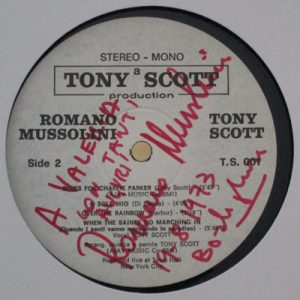 ROMANO MUSSOLINI-TONY SCOTT ROMANO MUSSOLINI-TONY SCOTT